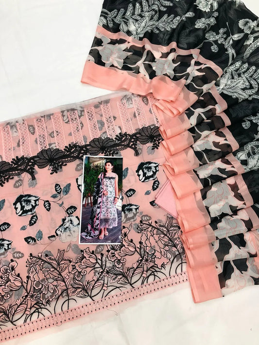 IZNIK PINK BK DIGITAL LAWN - SR FABRICS