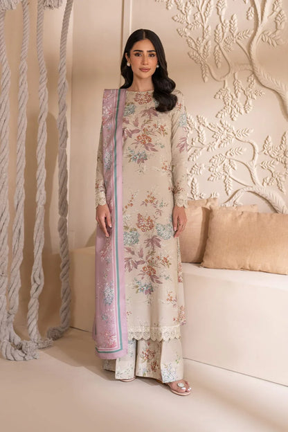 IZNIK SKIN WITH PINK DUPATTA LAWN - SR FABRICS