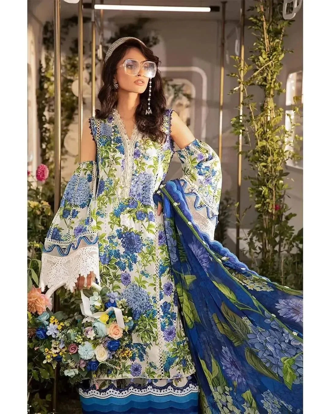 MARIA B BLUE - SR FABRICS