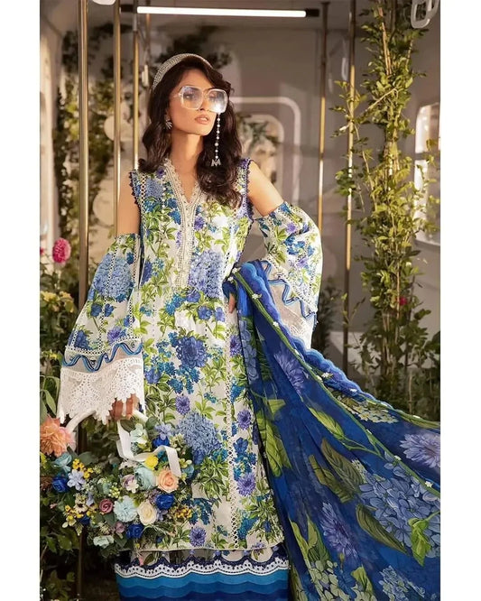 MARIA B BLUE - SR FABRICS