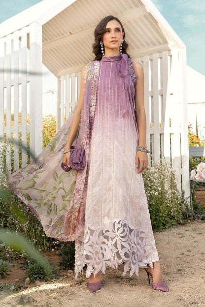 MB 2 TONE LILAC CHICKEN KARI - SR FABRICS