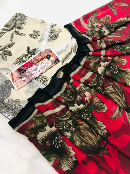 MB ANAR DIGITAL LAWN - SR FABRICS