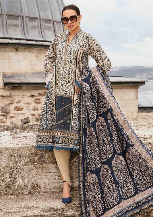 MB CHUNRI DIGITAL LAWN - SR FABRICS