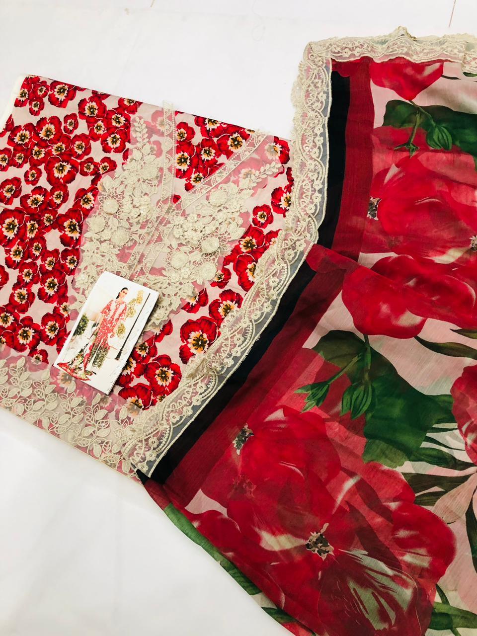 MB GULAAB DIGITAL LAWN - SR FABRICS