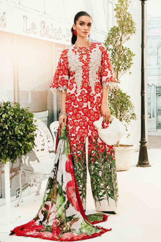 MB GULAAB DIGITAL LAWN - SR FABRICS