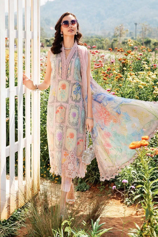 MB PINK BOX DIGITAL LAWN - SR FABRICS