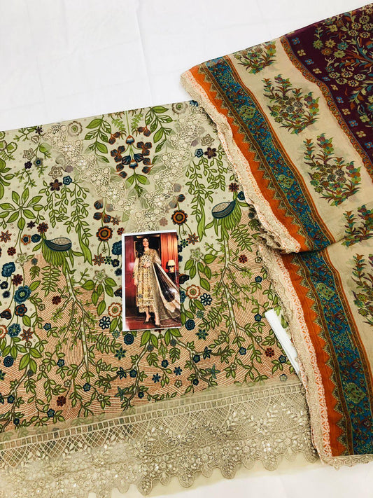 MB SKIN D - 11 DIGITAL LAWN - SR FABRICS