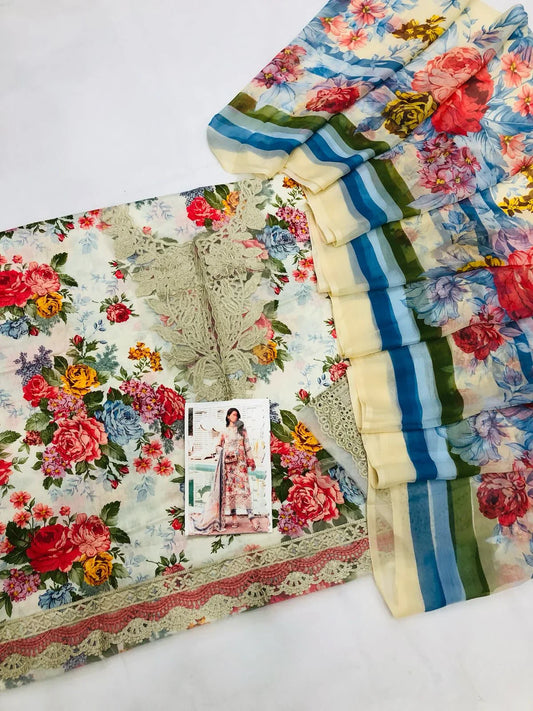 MB SKY ROSE LAWN - SR FABRICS