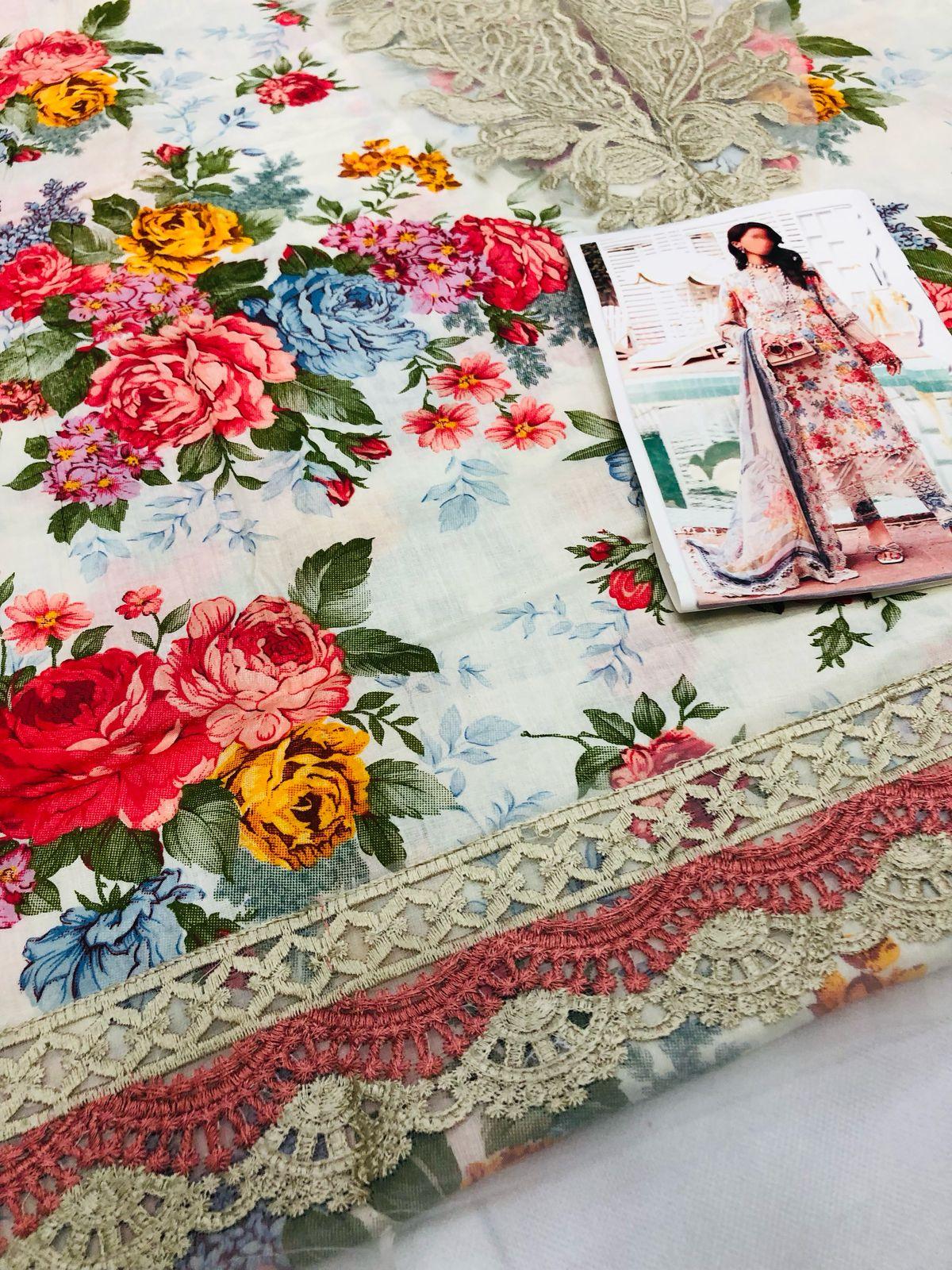 MB SKY ROSE LAWN - SR FABRICS