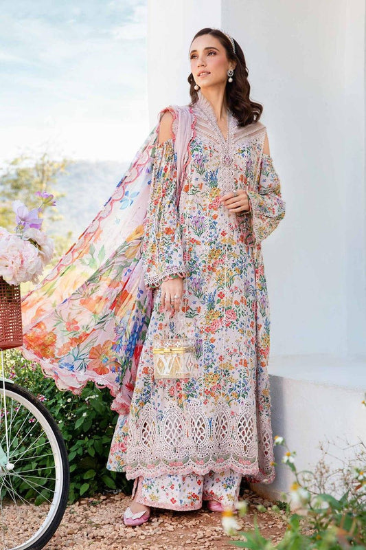 MB TEA PINK 7A LAWN - SR FABRICS
