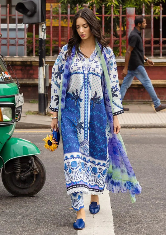 MUSHQ B - WHITE LAWN - SR FABRICS