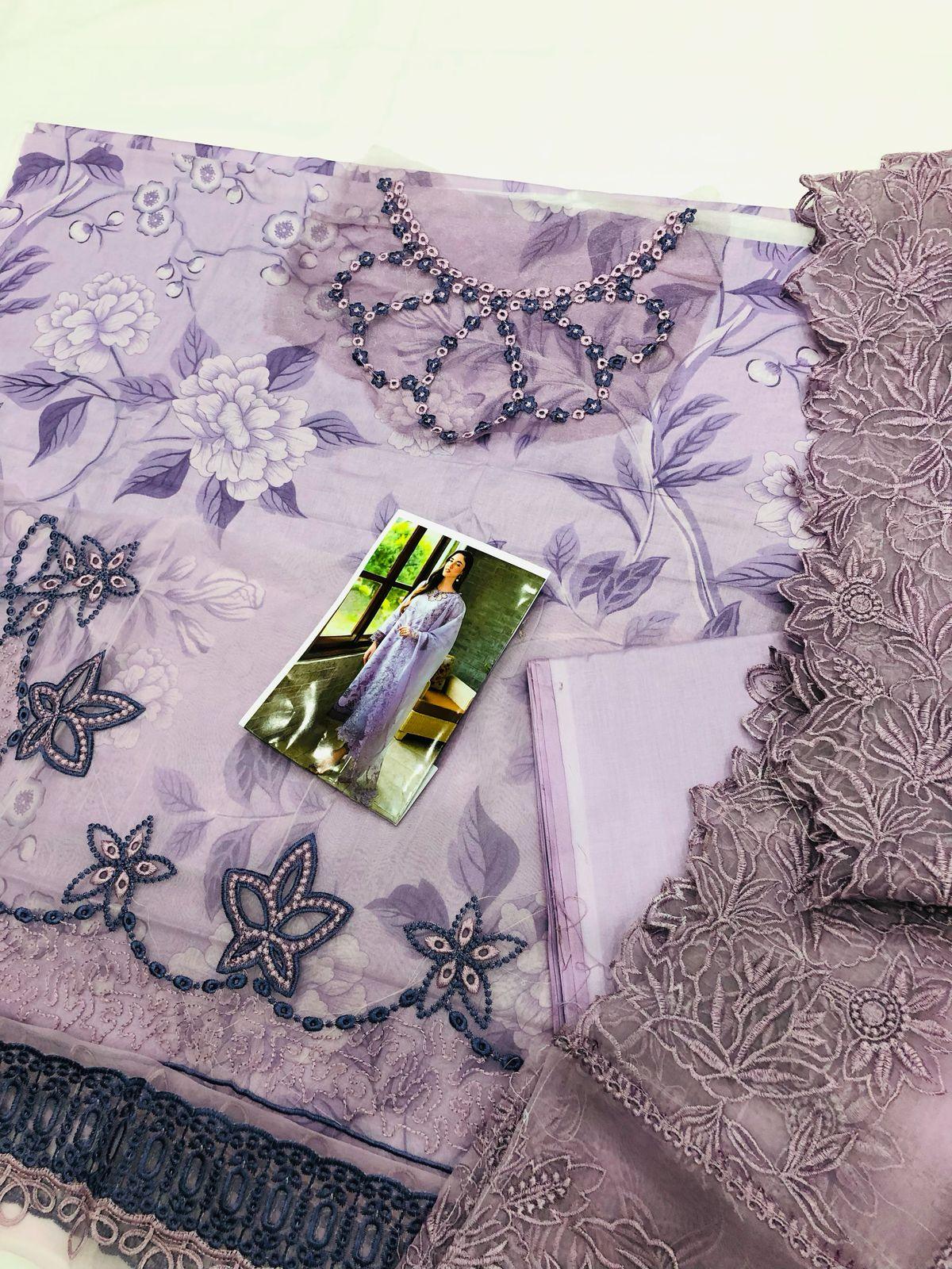 MUSHQ LILAC DIGITAL LAWN - SR FABRICS