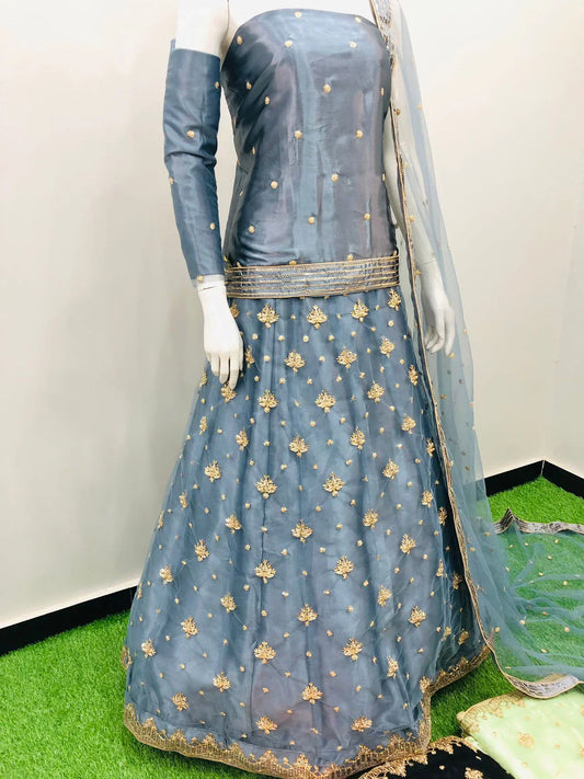 PARIZAD LEHENGA - SR FABRICS