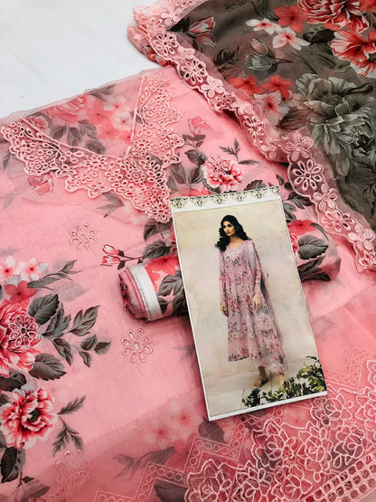 PINK CHICKEN KARI - SR FABRICS