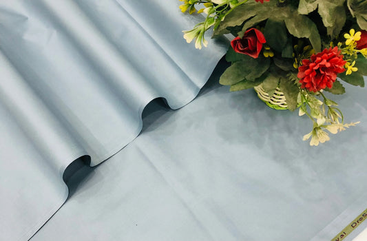 PREMIUM 500 DIRHAM ASH GREY COTTON - SR FABRICS