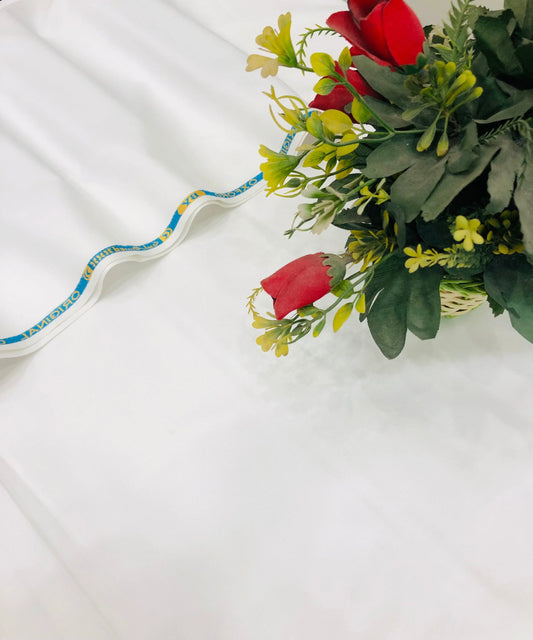 PREMIUM WASH & WEAR MILKY WHITE BOSKI - SR FABRICS