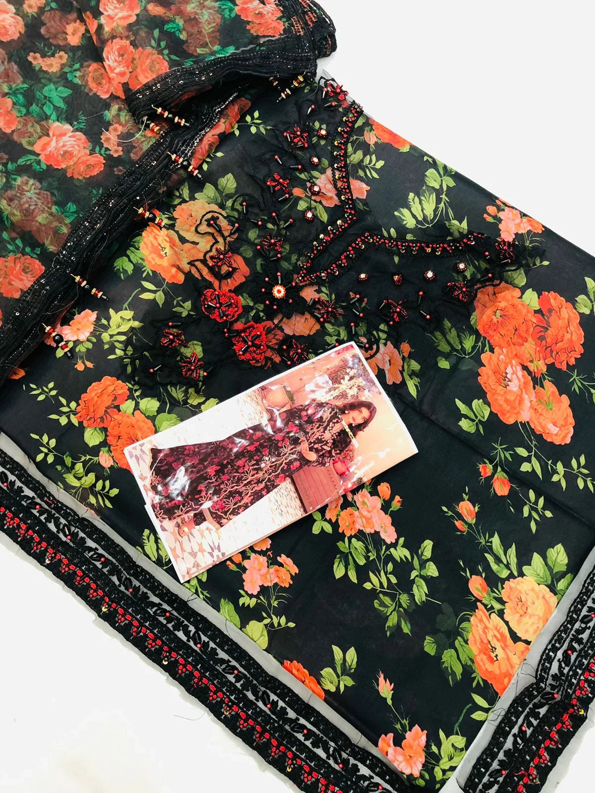 VANYA BLACK - SR FABRICS