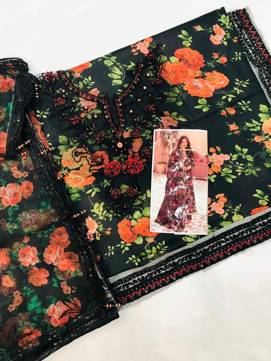 VANYA BLACK - SR FABRICS